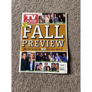 TV Guide September 11-17 2006 Fall PreviewVol 54 No 37 Issue # 2789